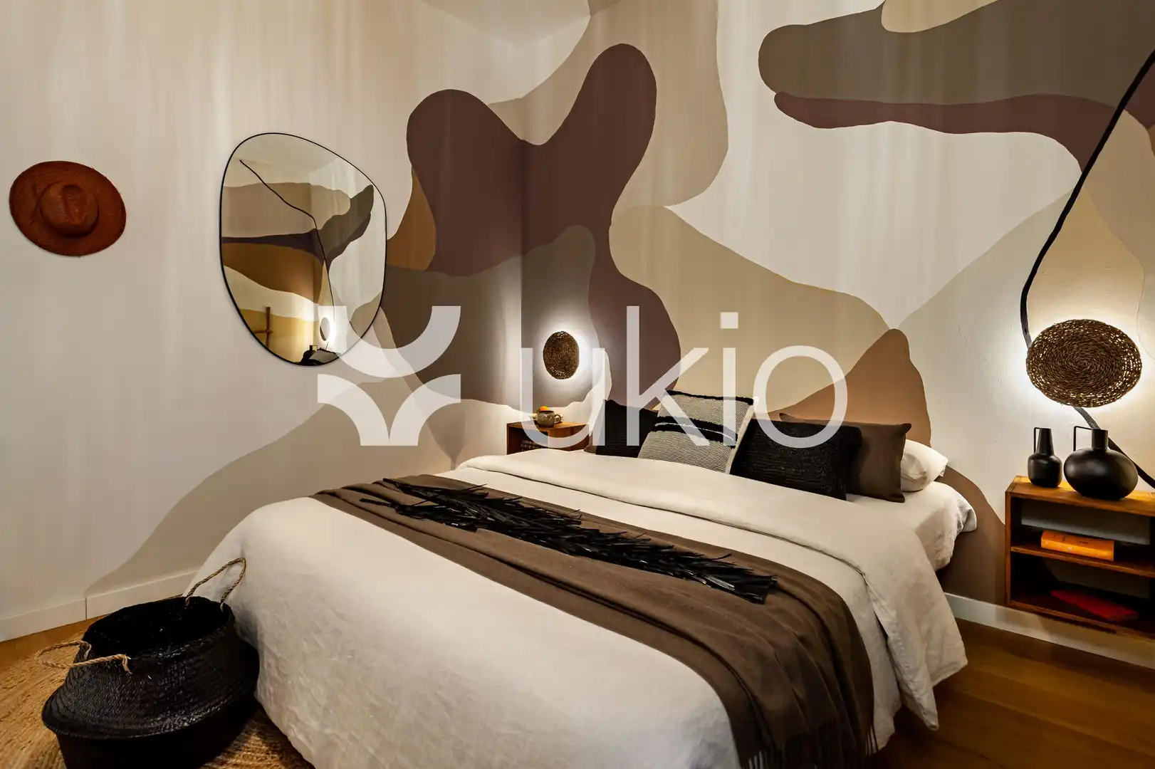 Habitación de Apartamento de alquiler en Barcelona con Aire acondicionado, Calefacción y Amueblado