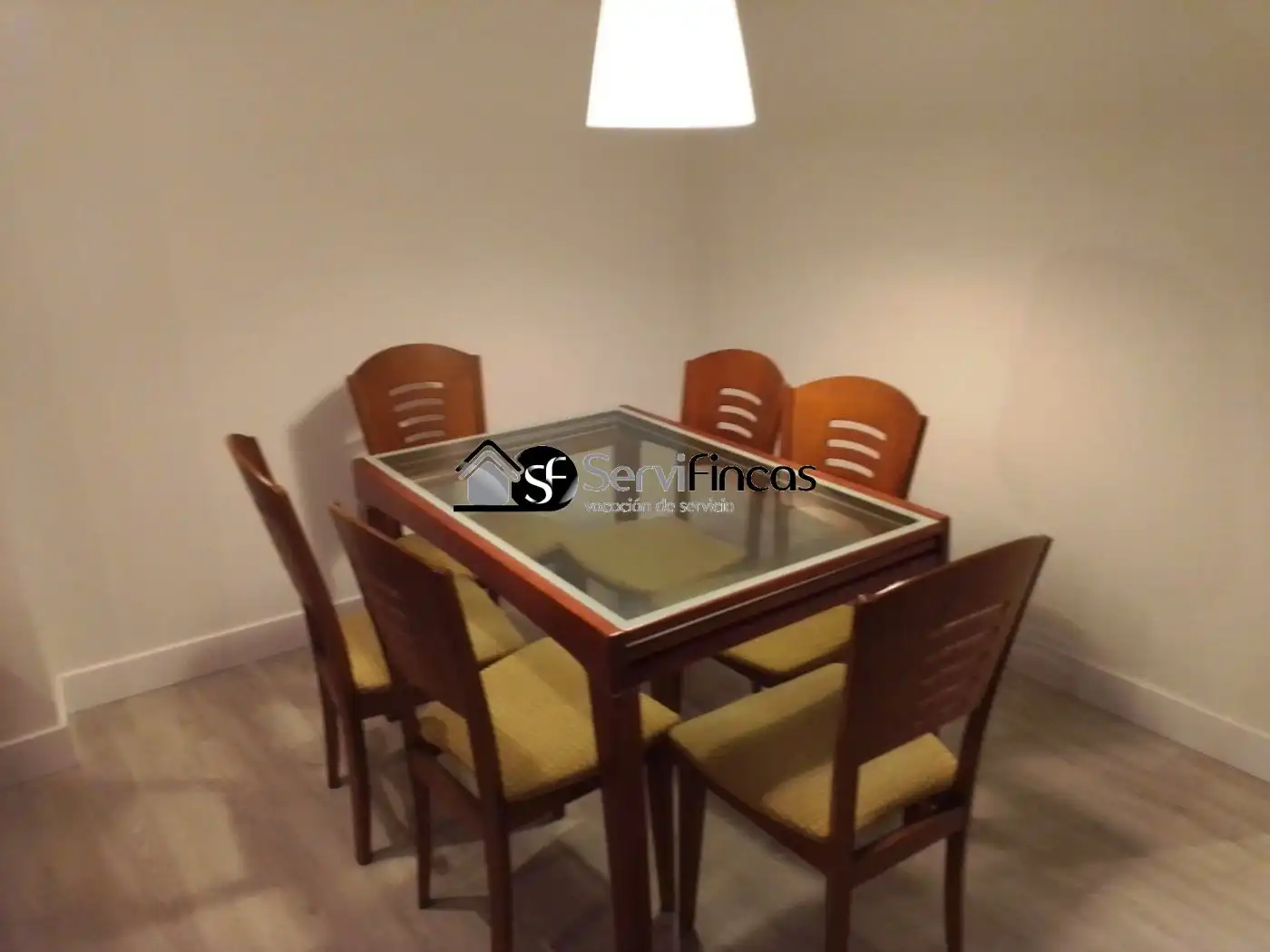Dining room of Flat for rent in Madrid  with Air Conditioner, Terrace and Furnished