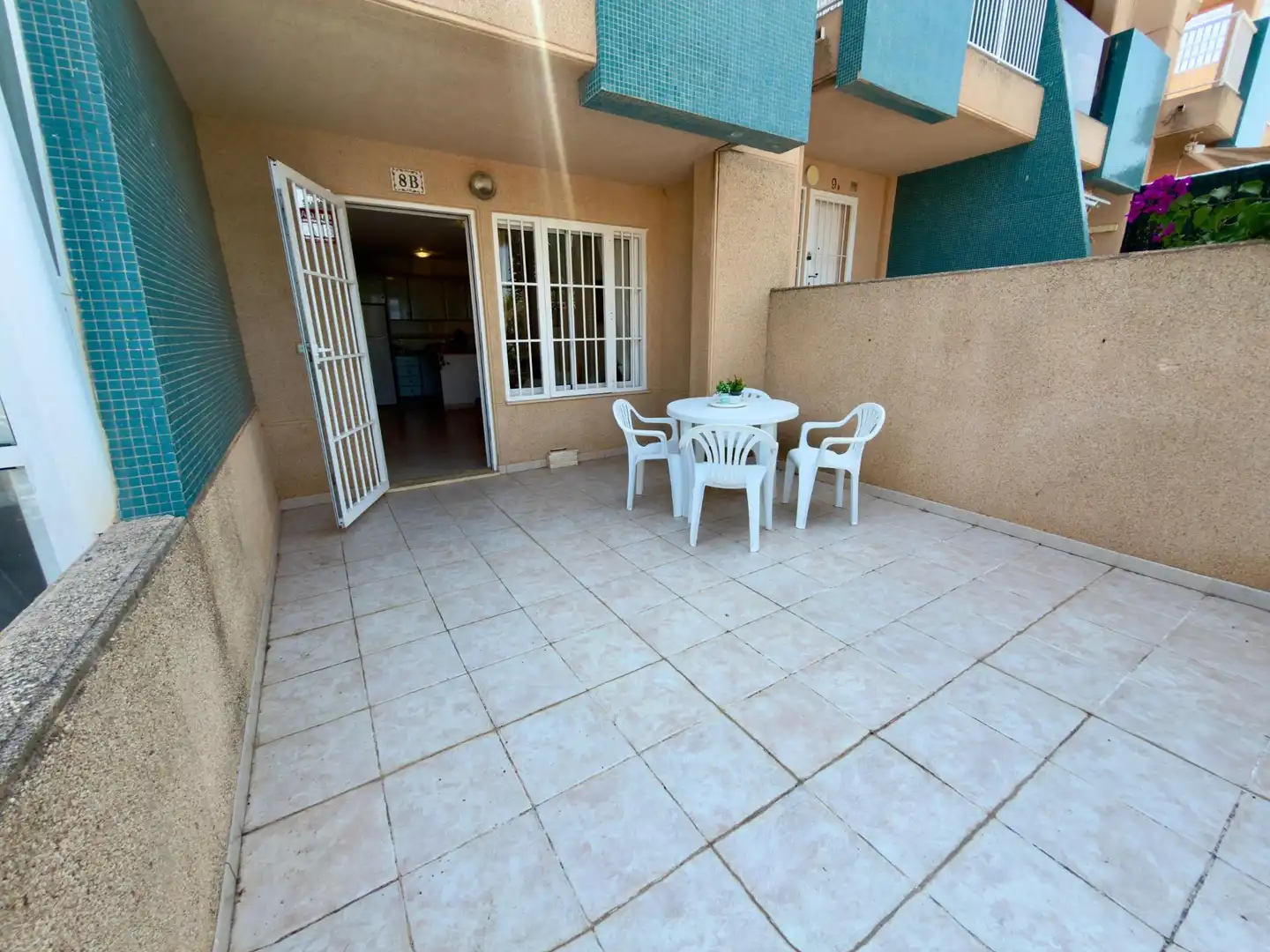 Terraza de Casa o chalet en venta en Torrevieja con Jardín privado, Amueblado y Piscina comunitaria