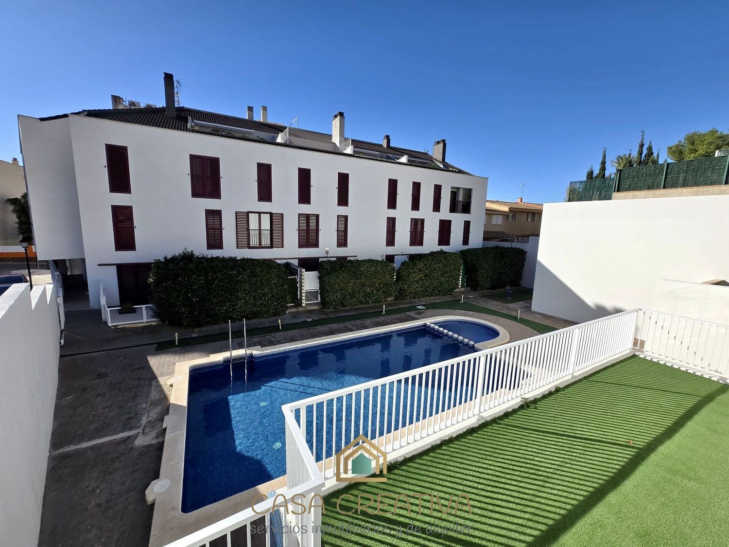 Swimming pool of Flat for sale in Náquera  with Air Conditioner, Private garden and Terrace