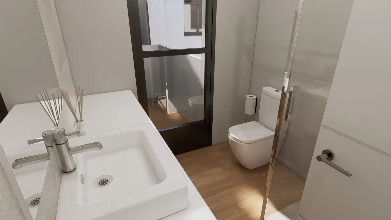 Bany de Pis en venda en Albacete amb Aire condicionat, Calefacció i Parquet