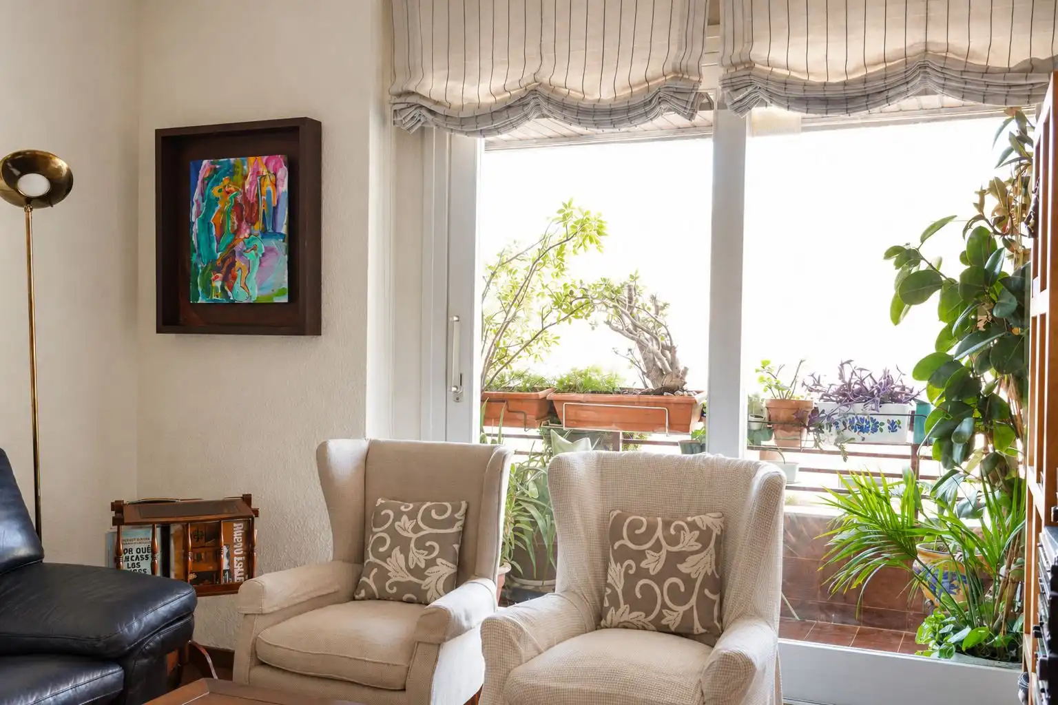 Sala d'estar de Apartament en venda en Barcelona