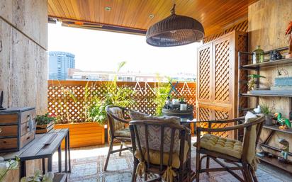 Terrace of Attic for sale in  Barcelona Capital  with Air Conditioner, Heating and Private garden