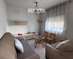 Living room of Attic to rent in Cáceres Capital  with Heating, Terrace and Furnished