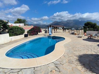 Swimming pool of House or chalet for sale in La Nucia  with Air Conditioner, Heating and Private garden