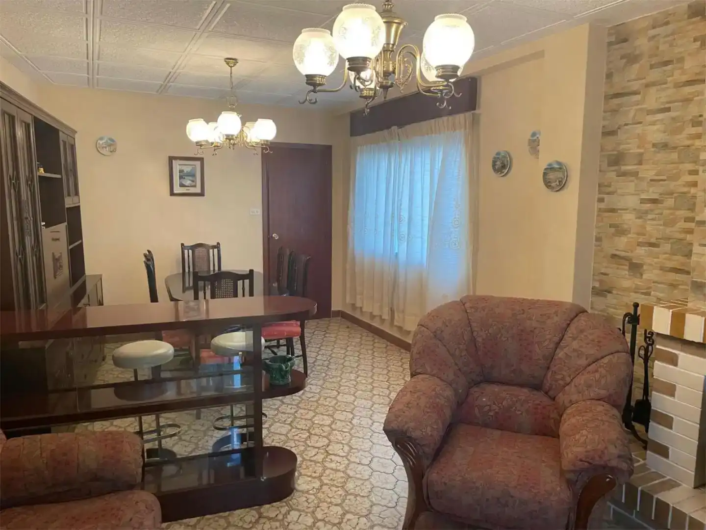 Comedor de Piso en venta en Ponteceso con Amueblado y Balcón