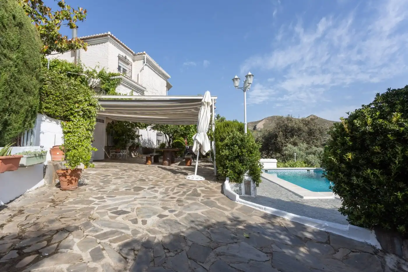 Terraza de Casa o chalet en venta en Dúdar con Aire acondicionado, Calefacción y Jardín privado