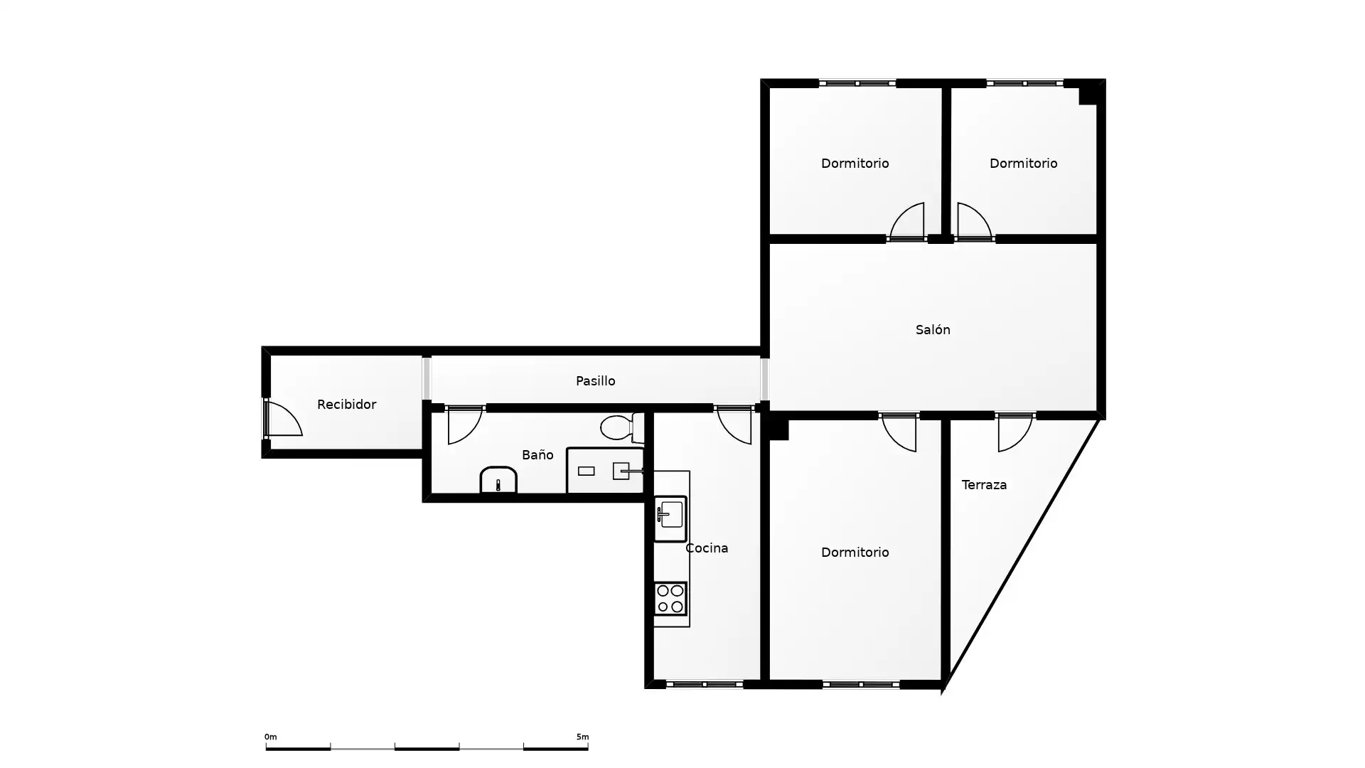 Flat for rent in Madrid  with Oven and Pets allowed