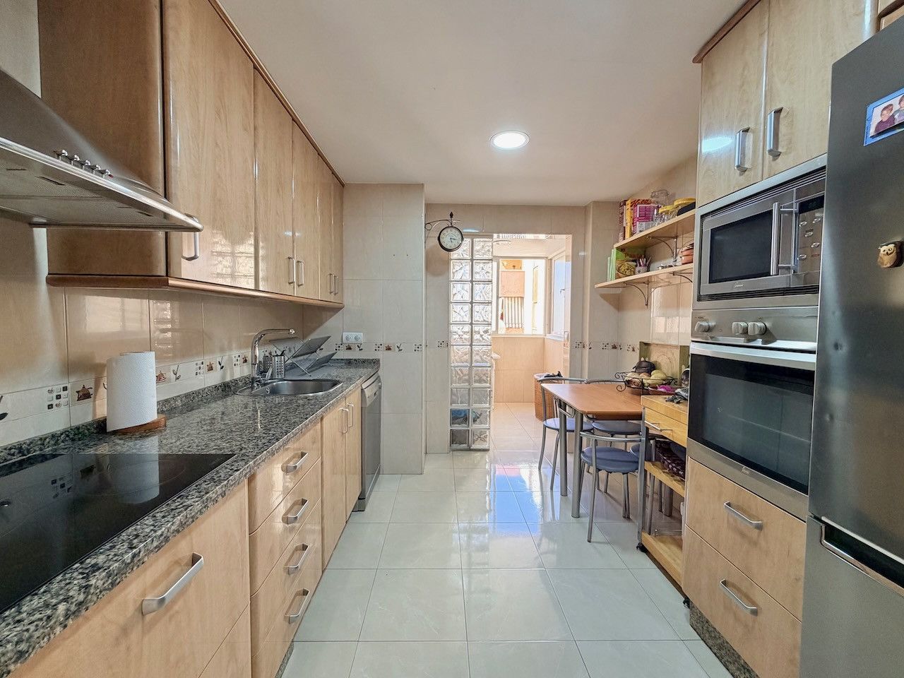 Kitchen of Apartment for sale in Marbella  with Terrace, Furnished and Balcony