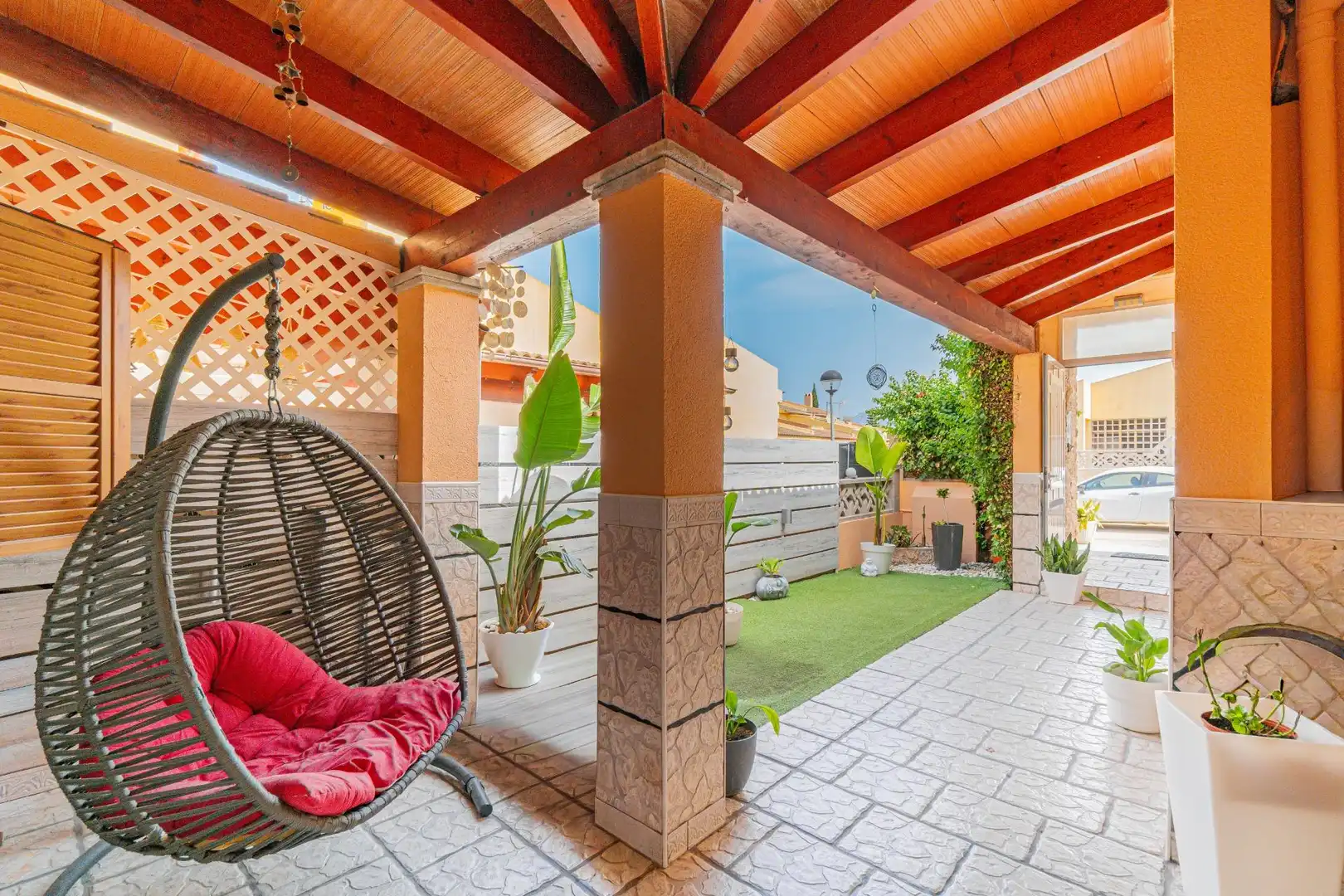 Terraza de Casa adosada en venta en Calvià con Aire acondicionado, Jardín privado y Terraza