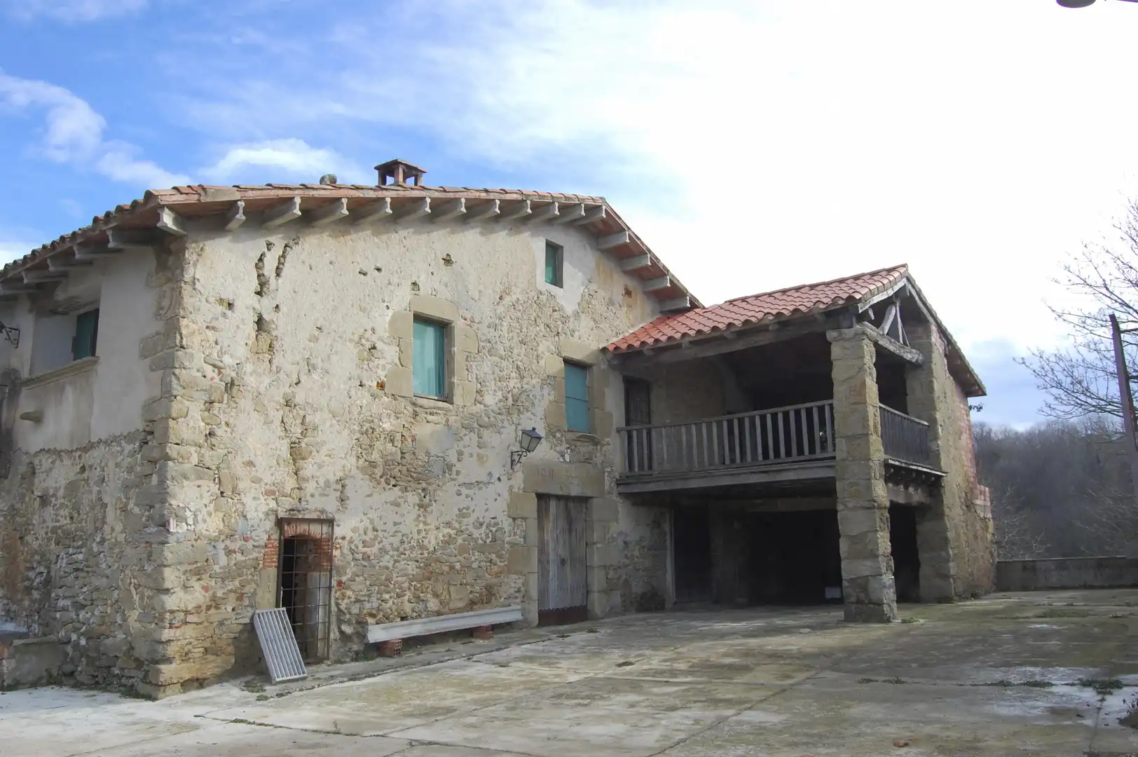 Exterior view of Country homes for sale in Vidrà  with Terrace, Storage room and Balcony