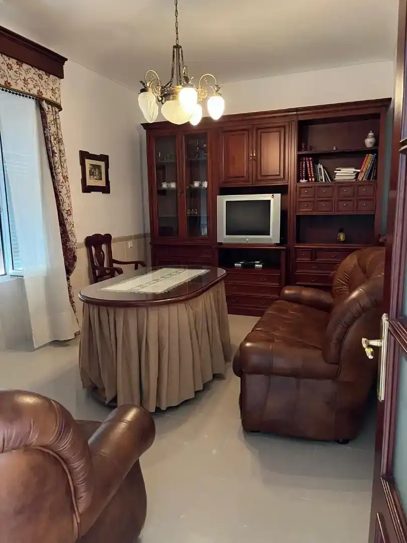 Sala de estar de Finca rústica en venta en El Rubio, Sevilla