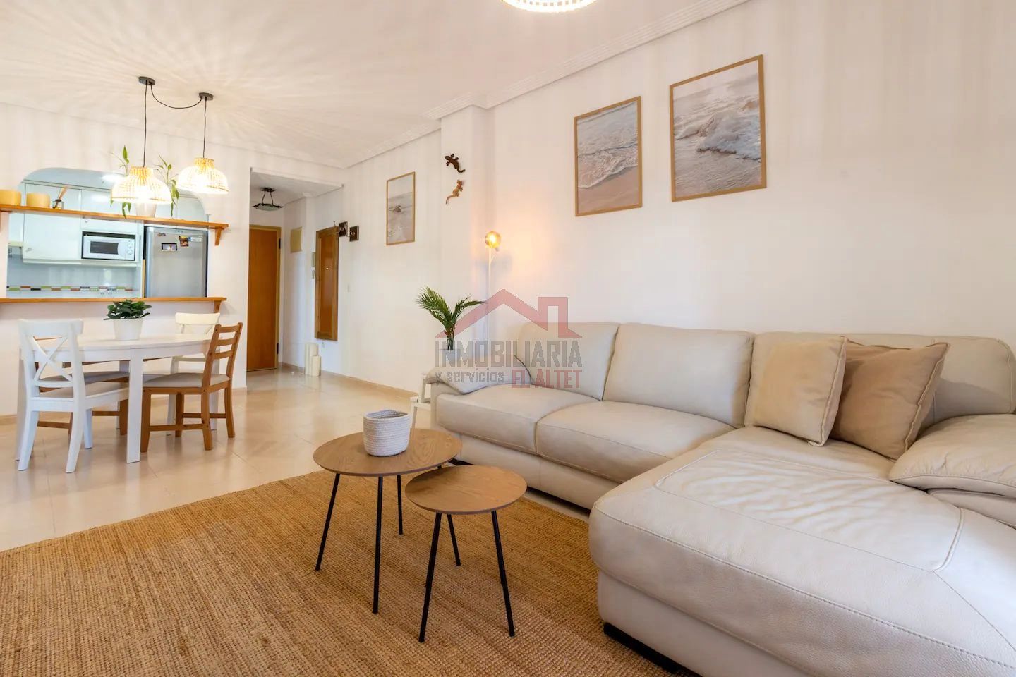 Living room of Flat to rent in Elche / Elx  with Air Conditioner, Terrace and Furnished