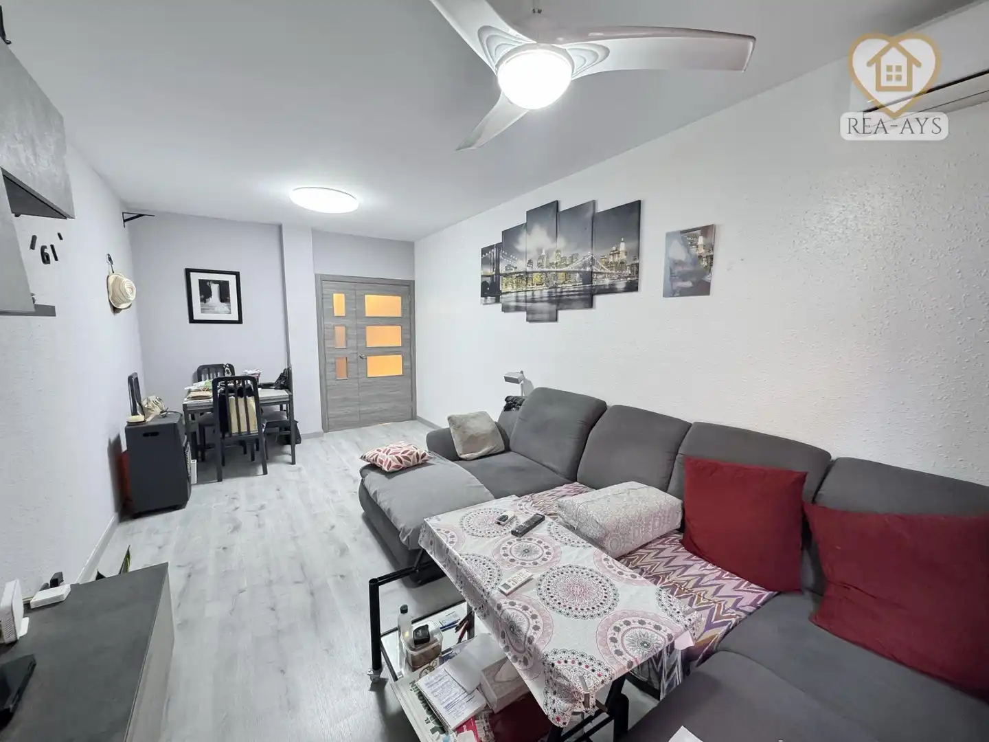 Sala de estar de Piso en venta en Centre