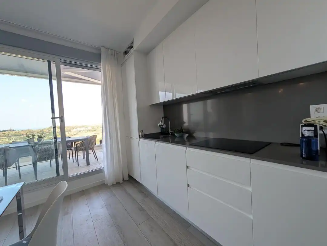Kitchen of Attic for rent in Estepona  with Air Conditioner, Heating and Private garden