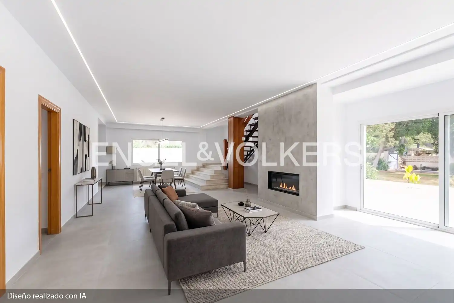 Sala de estar de Casa o chalet en venta en Paterna con Calefacción, Jardín privado y Terraza