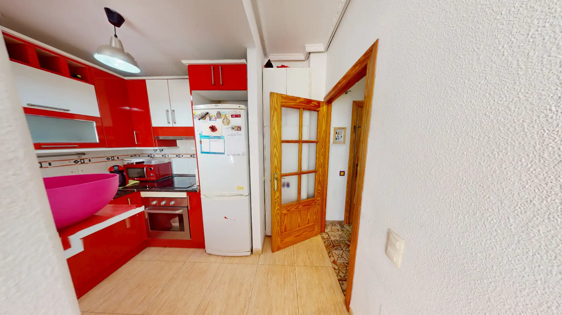 Cuina de Pis en venda en Roquetas de Mar amb Aire condicionat, Jardí privat i Terrassa