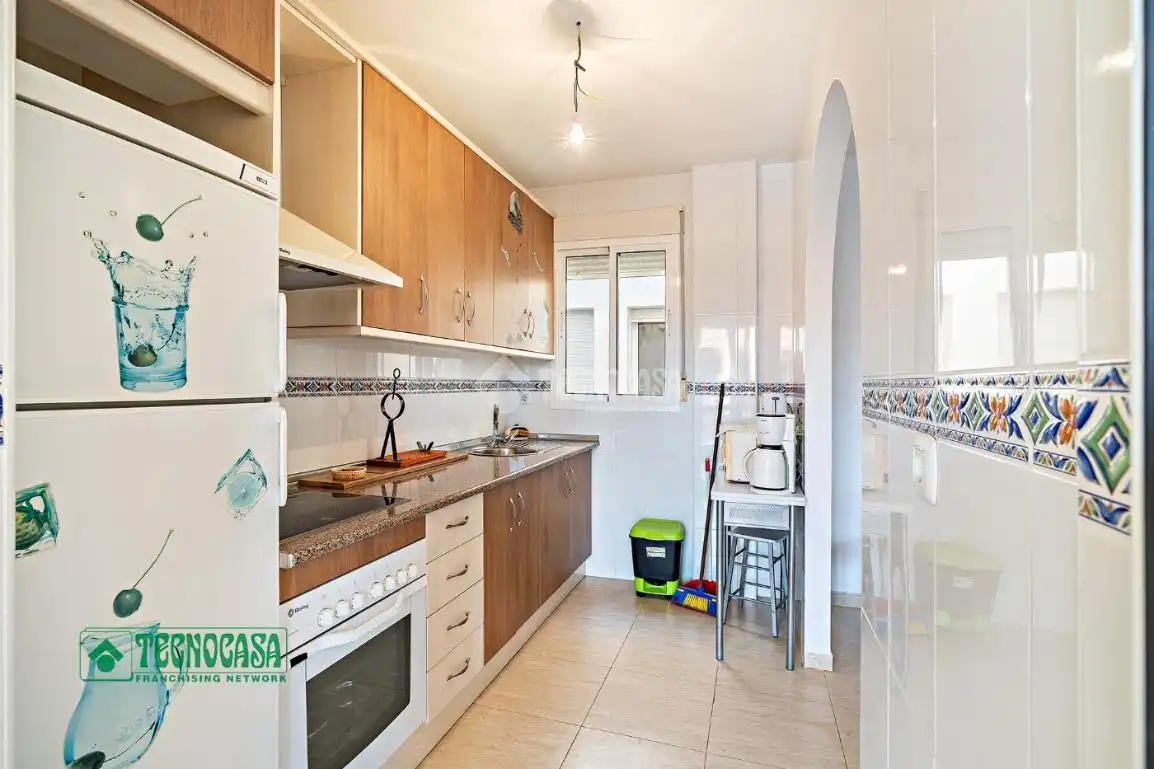 Kitchen of Flat for sale in Cuevas del Almanzora  with Air Conditioner, Terrace and Balcony