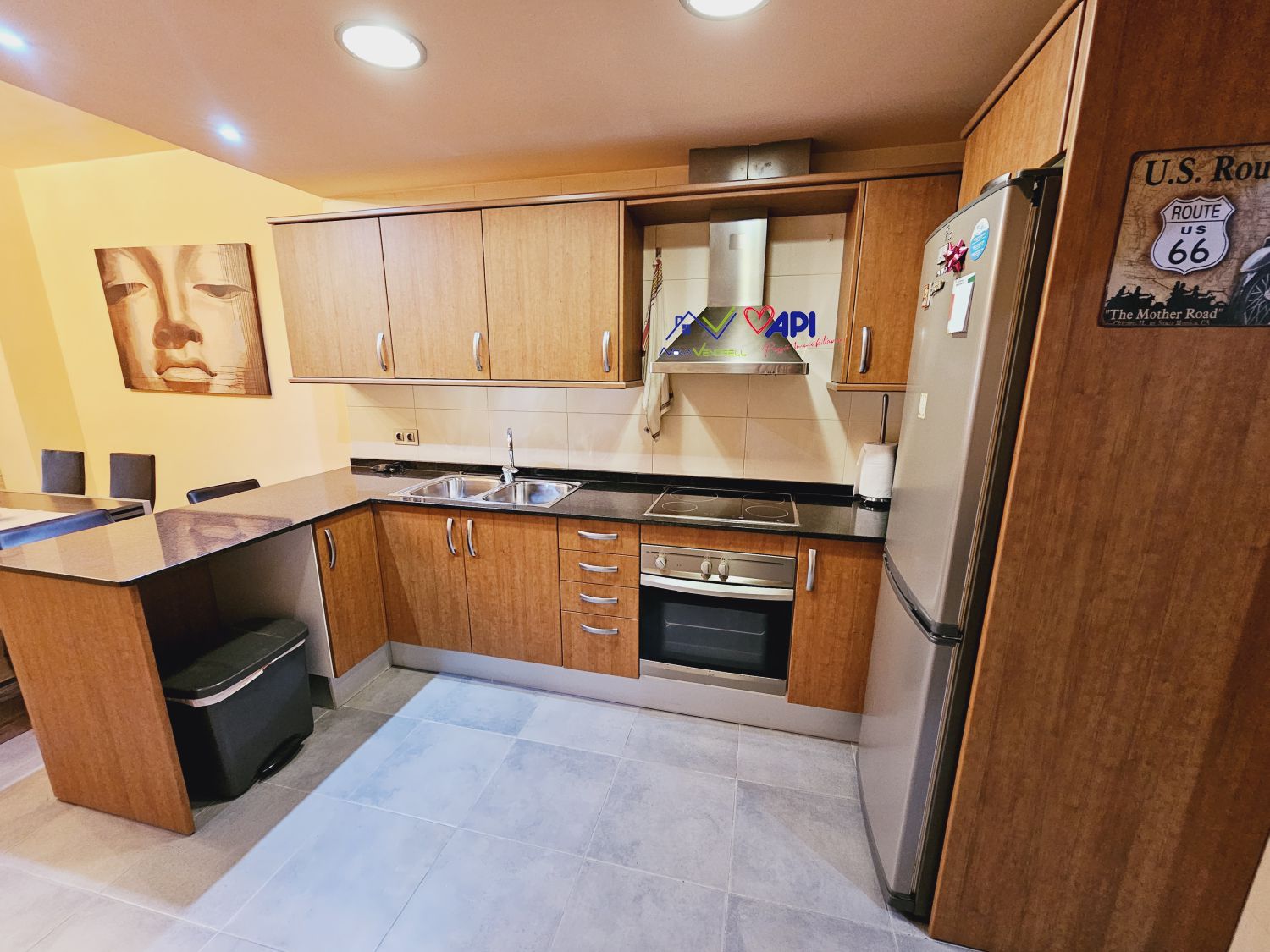 Kitchen of Flat for sale in El Vendrell  with Air Conditioner, Heating and Balcony