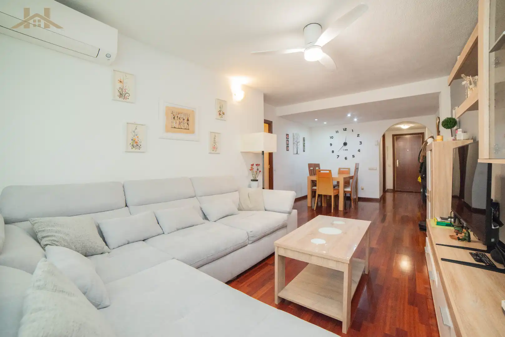 Sala de estar de Piso en venta en Collado Villalba con Aire acondicionado, Calefacción y Piscina comunitaria