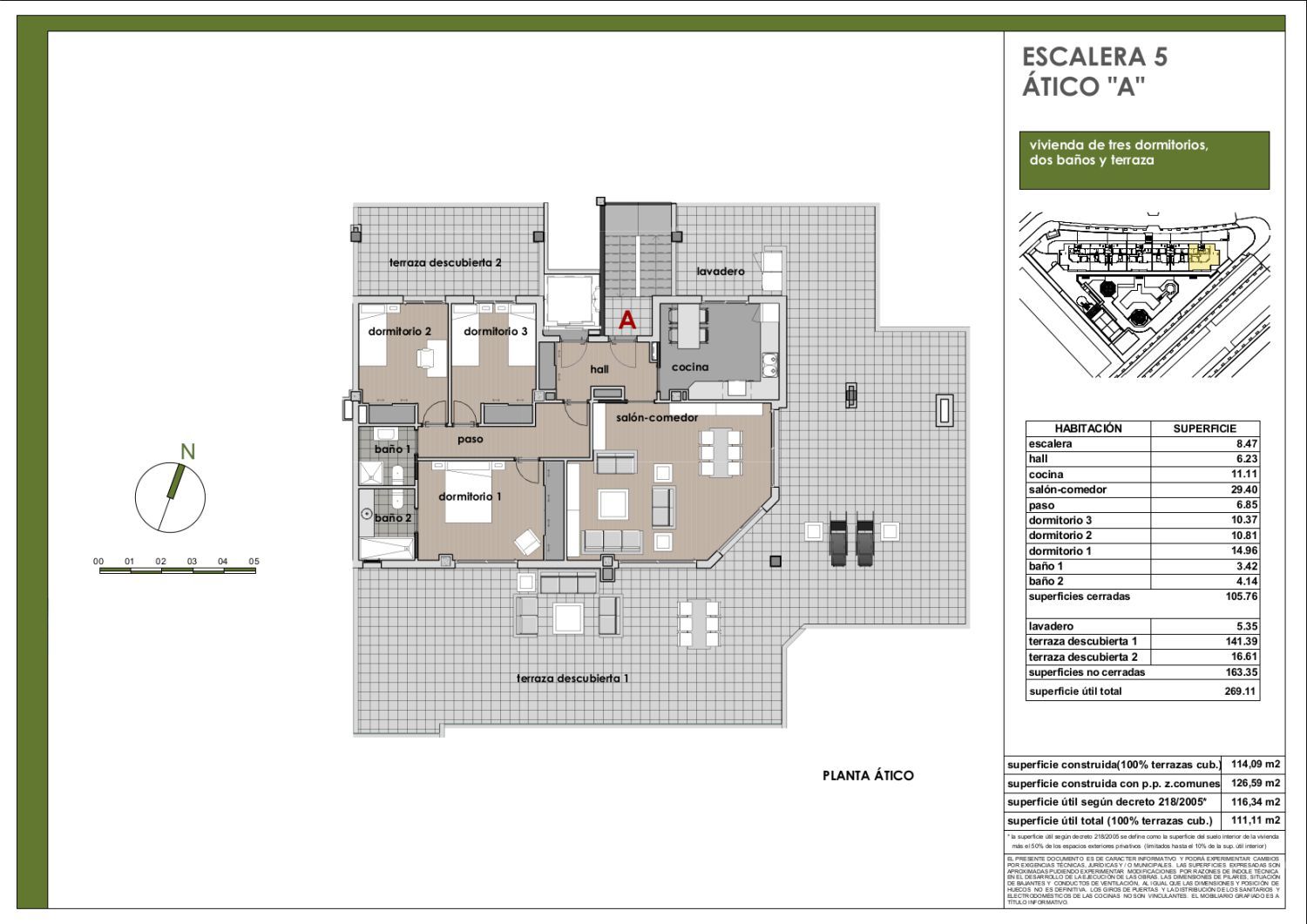 Attic for sale in Torremolinos  with Air Conditioner, Heating and Terrace