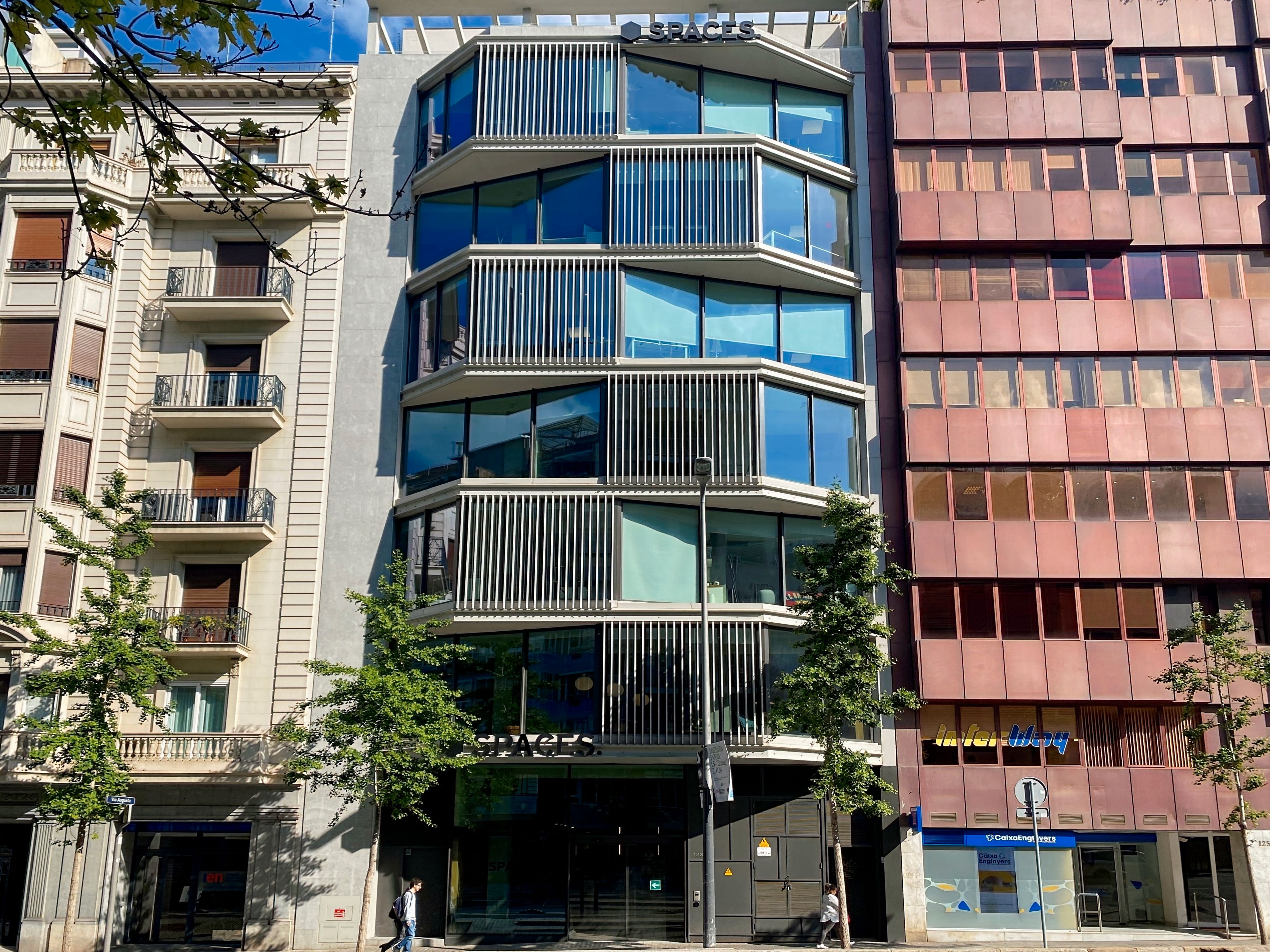 Exterior view of Office to rent in  Barcelona Capital  with Air Conditioner, Heating and Terrace