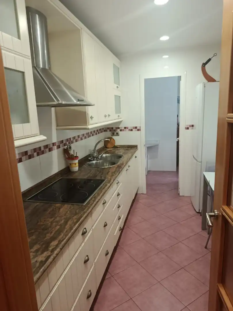 Cocina de Piso en venta en  Sevilla Capital con Aire acondicionado, Parquet y Terraza