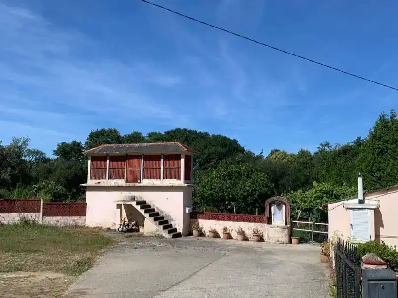 Exterior view of Flat for sale in Narón  with Private garden and Furnished