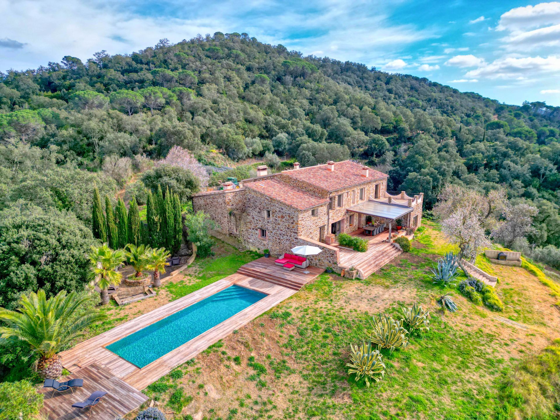 Jardí de Casa o xalet en venda en Madremanya amb Jardí privat, Terrassa i Piscina