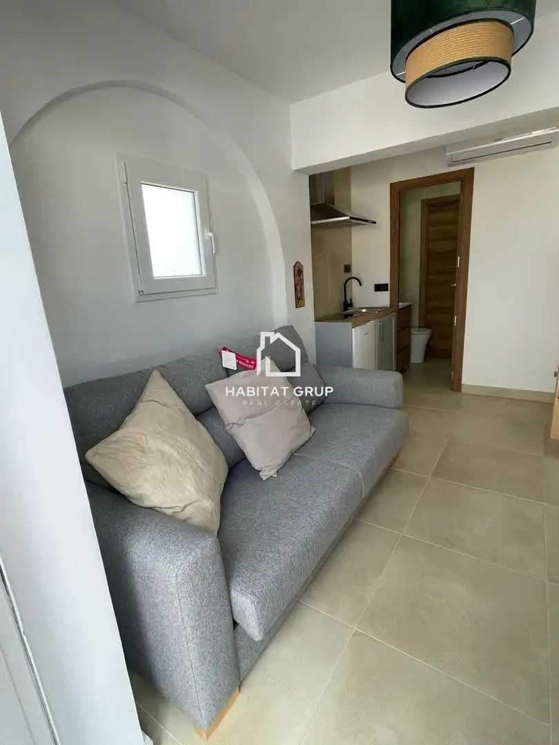 Sala de estar de Piso en venta en Ciutadella de Menorca con Calefacción y Terraza