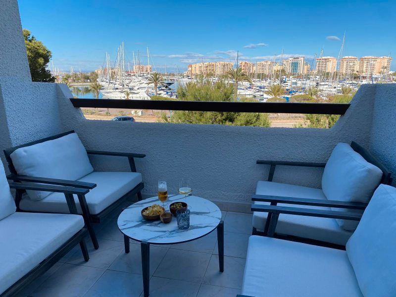 Terrassa de Dúplex en venda en La Manga del Mar Menor amb Aire condicionat, Calefacció i Jardí privat