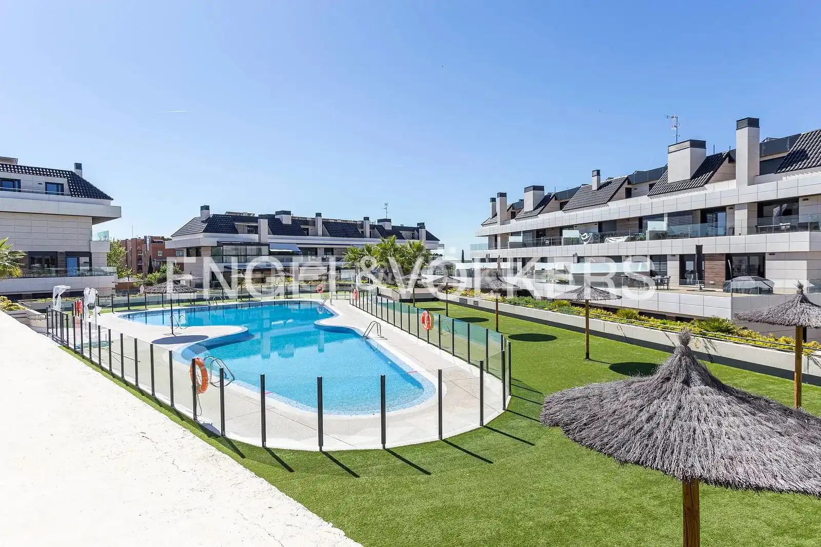 Exterior view of Duplexes for sale in Boadilla del Monte  with Heating, Private garden and Terrace