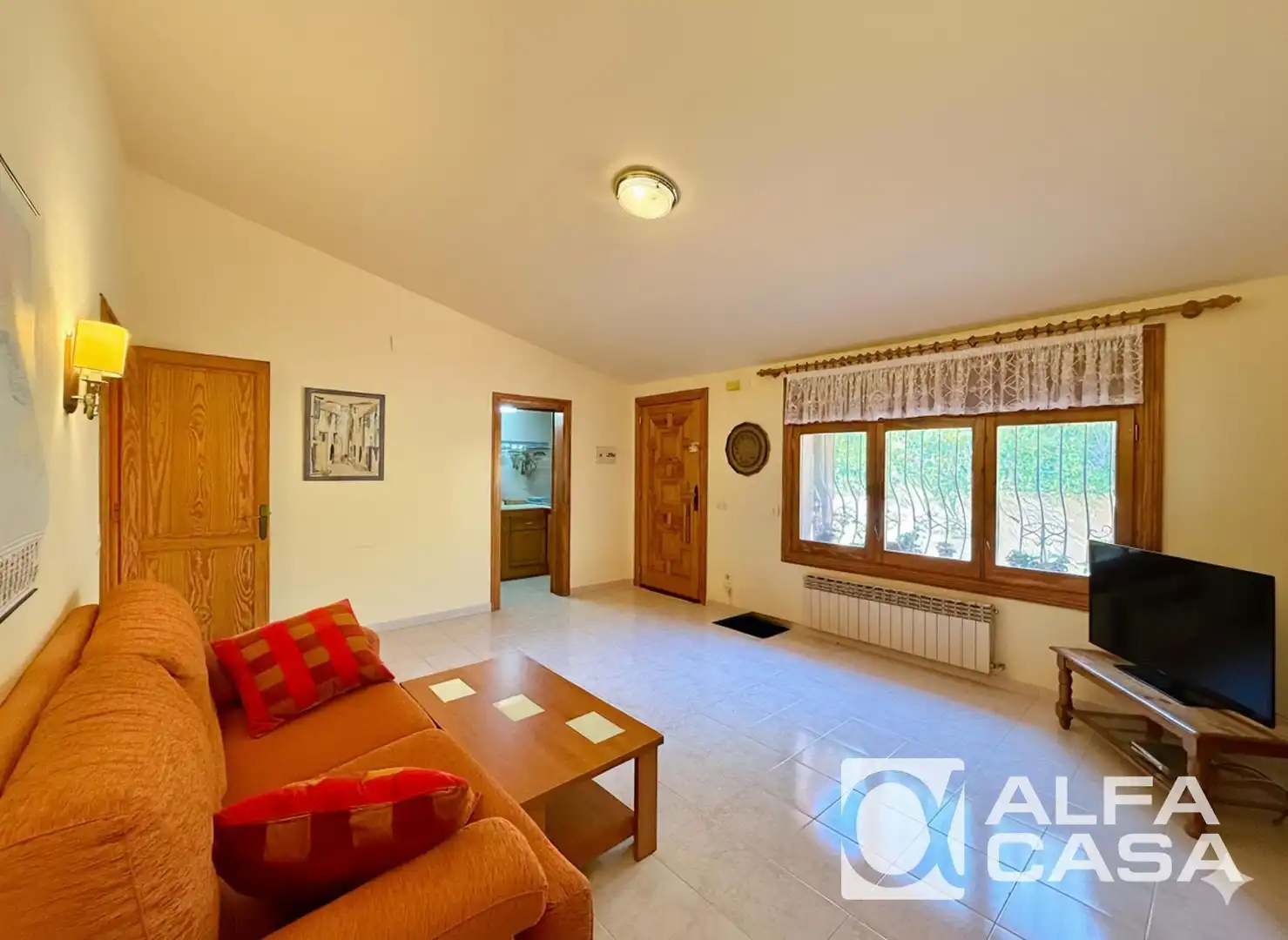 Sala d'estar de Casa o xalet en venda en Lloret de Mar amb Aire condicionat, Calefacció i Terrassa