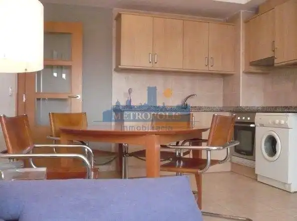 Kitchen of Flat for rent in Burriana / Borriana  with Furnished