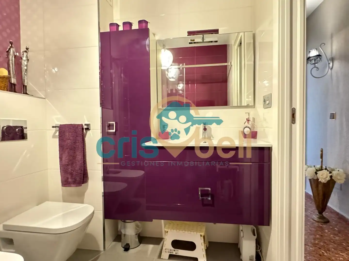 Bathroom of Flat for sale in Lorca  with Air Conditioner, Furnished and Oven
