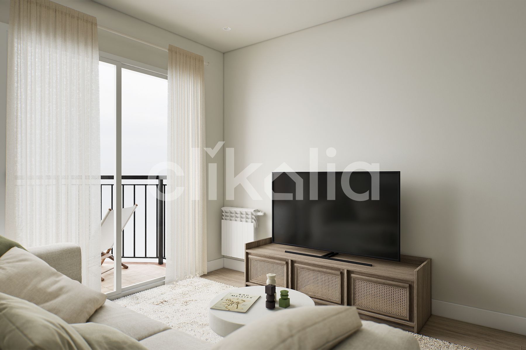 Bedroom of Flat for sale in  Barcelona Capital  with Air Conditioner, Heating and Terrace