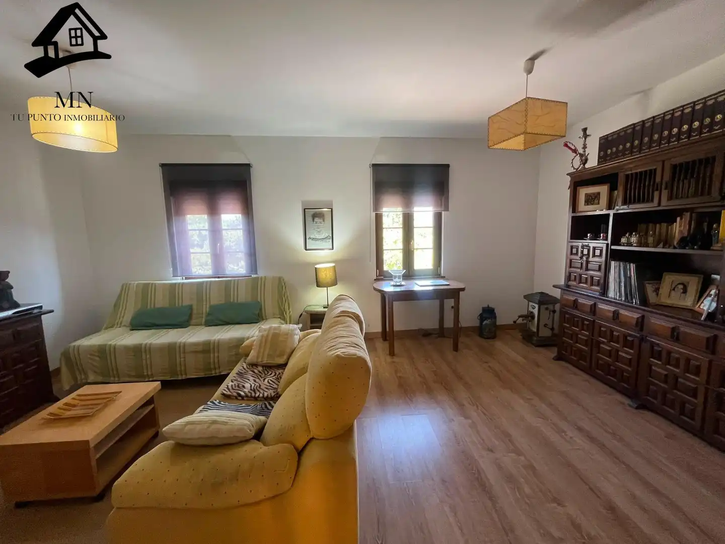 Sala d'estar de Finca rústica en venda en Villacarriedo