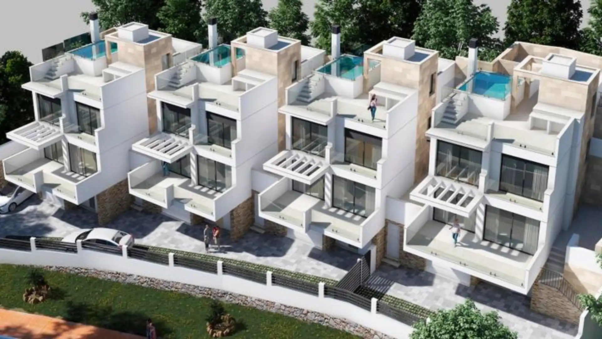 Vista exterior de Casa adosada en venda en Nerja amb Terrassa, Traster i Balcó