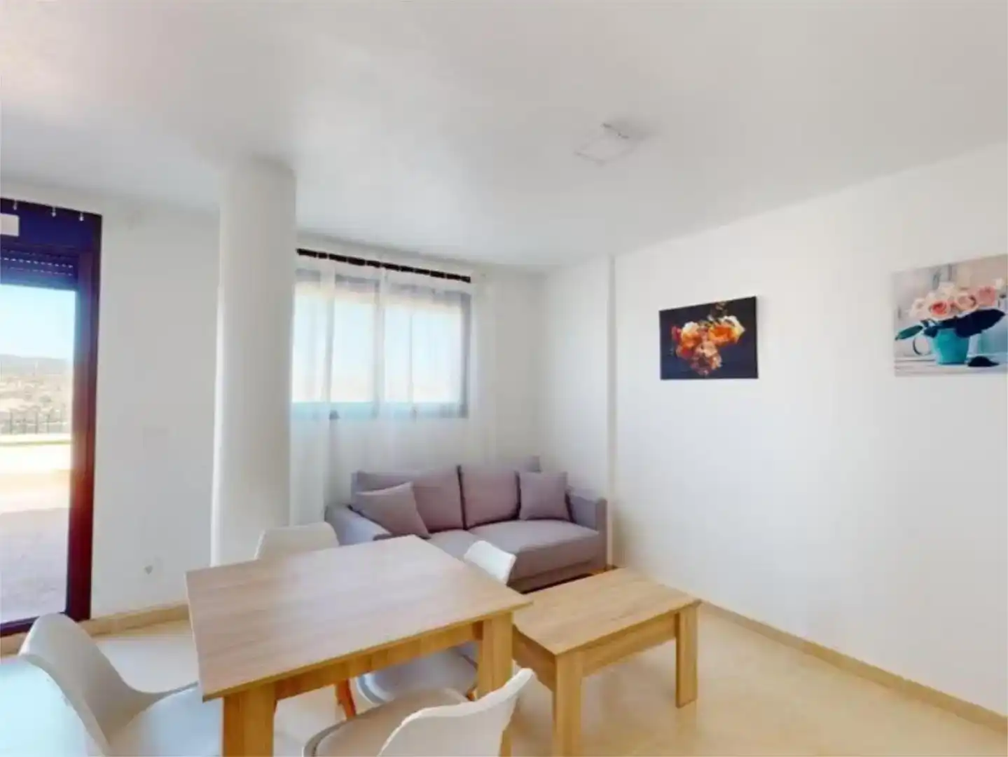 Sala d'estar de Pis en venda en  Murcia Capital amb Piscina i Balcó
