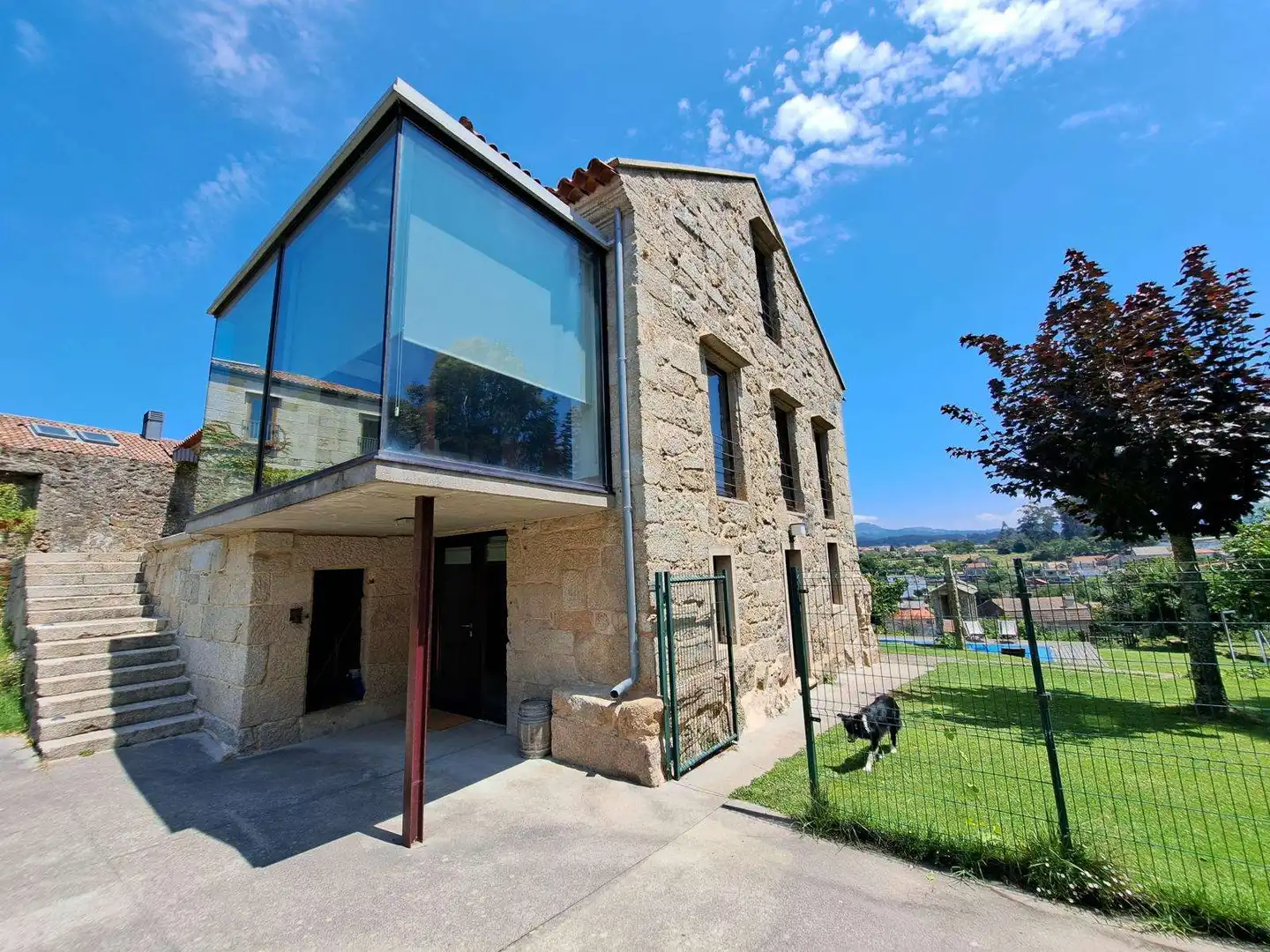 Vista exterior de Apartament per a compartir en Nigrán amb Aire condicionat, Terrassa i Moblat