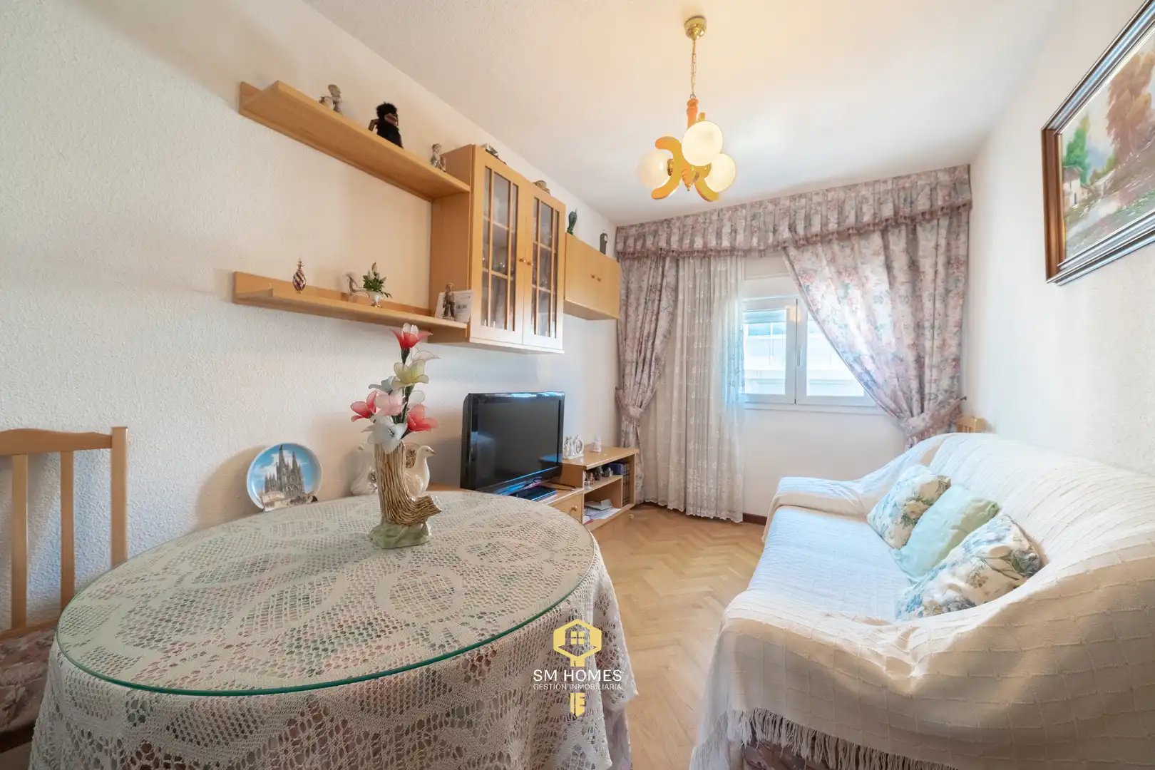 Schlafzimmer von Wohnung zum Verkauf in Coslada mit Terrasse, Möbliert und Ofen