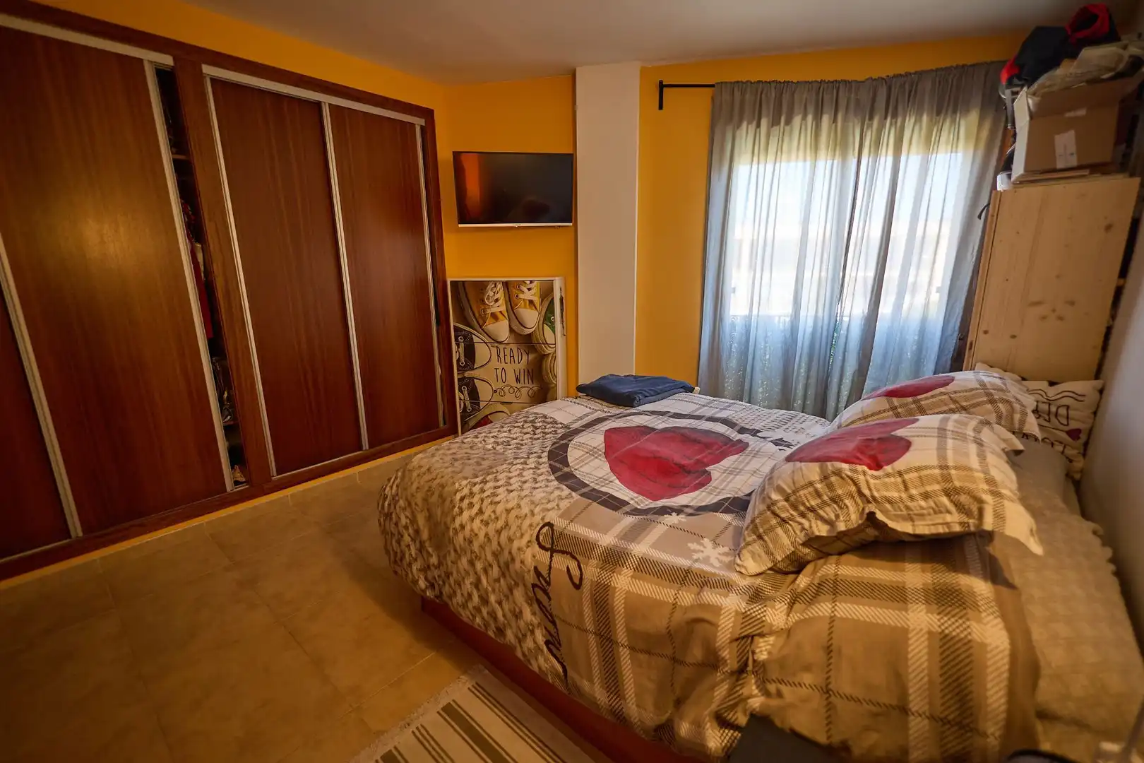 Bedroom of Flat for sale in Porreres  with Air Conditioner, Terrace and Storage room