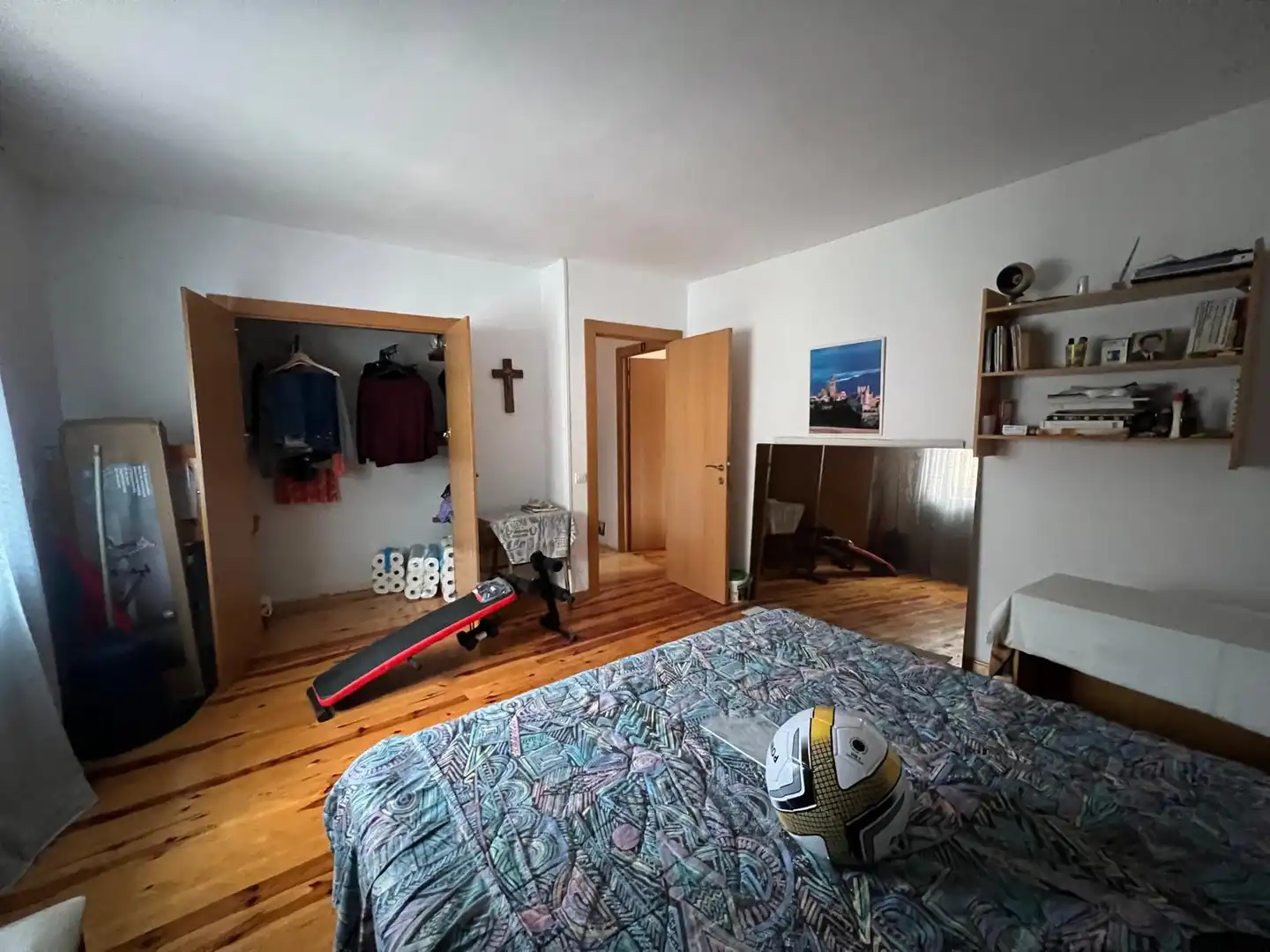 Habitación de Finca rústica en venta en Santibáñez del Val con Jardín privado, Parquet y Terraza
