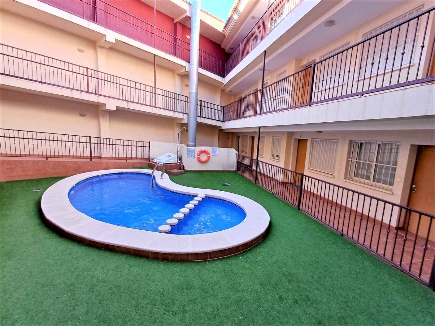 Swimming pool of Apartment for sale in  Murcia Capital  with Air Conditioner, Balcony and Community pool