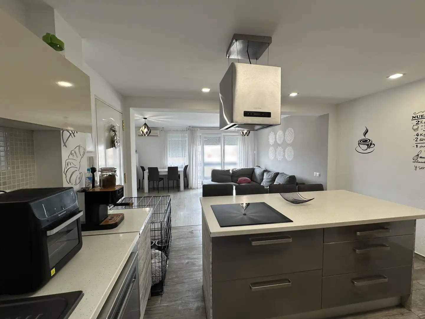 Cocina de Piso en venta en Ontinyent con Aire acondicionado, Calefacción y Amueblado