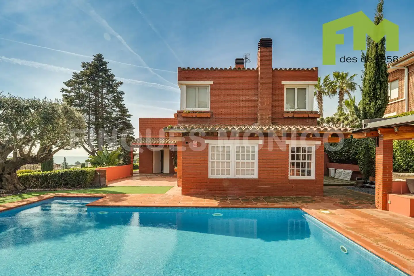 Vista exterior de Casa o chalet en venta en Teià con Aire acondicionado, Calefacción y Jardín privado