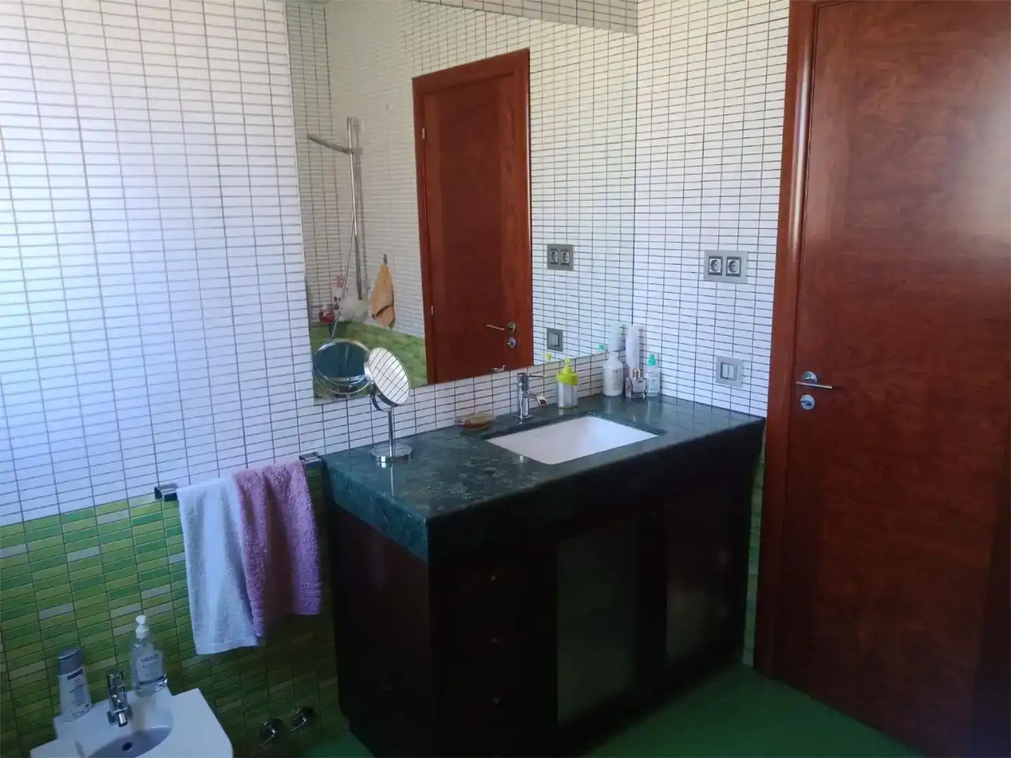 Bany de Casa o xalet en venda en Sant Martí de Centelles amb Aire condicionat i Piscina