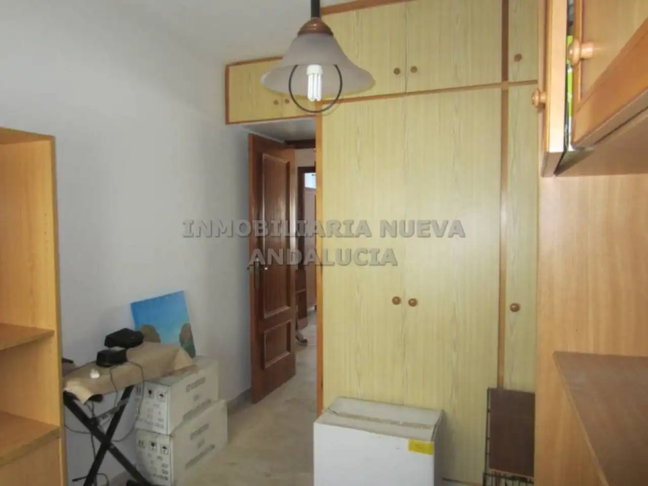 Dormitori de Pis de lloguer en Almería amb Terrassa i Moblat