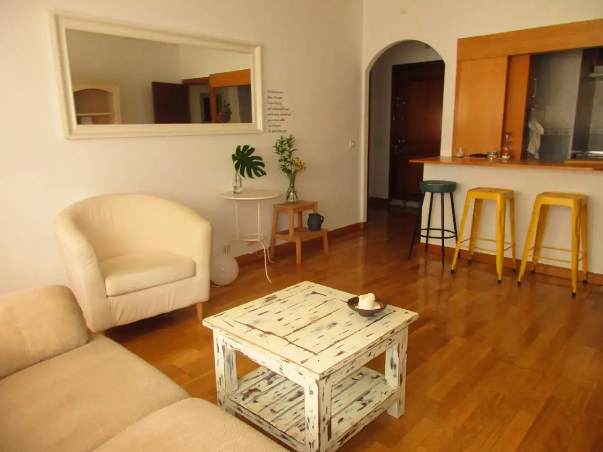 Sala d'estar de Pis de lloguer en Madrid amb Aire condicionat, Calefacció i Terrassa