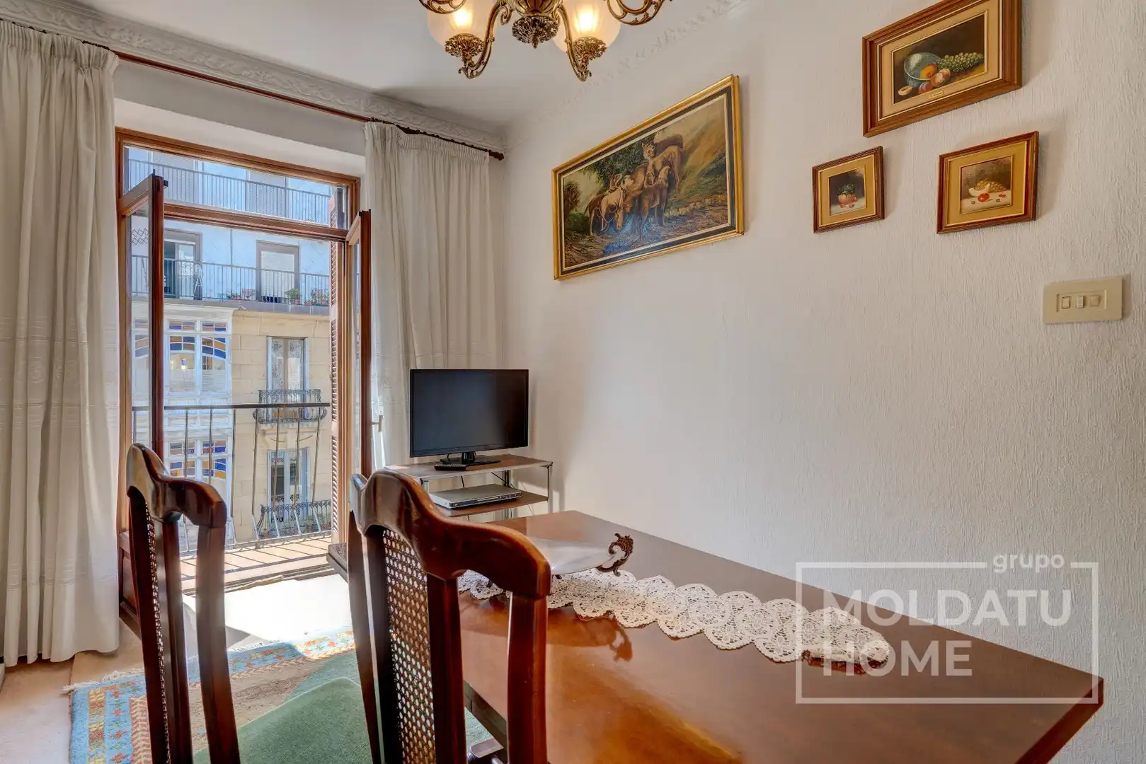 Comedor de Piso en venta en Donostia - San Sebastián  con Calefacción y Terraza